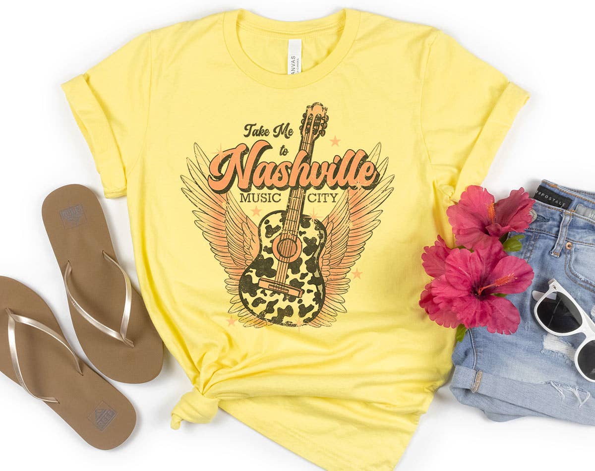 Nashville 3 Country Music City - Western America Shirt