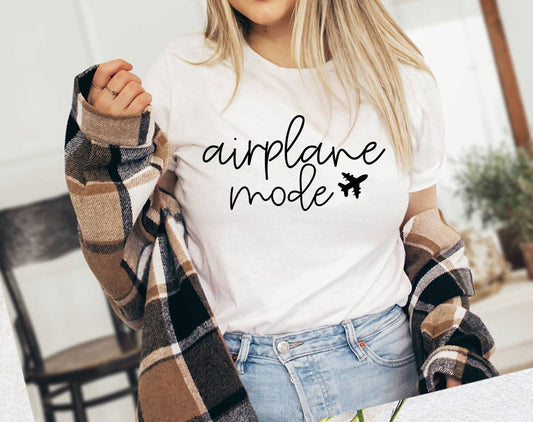 Airplane Mode - Vacation Travel T-Shirt
