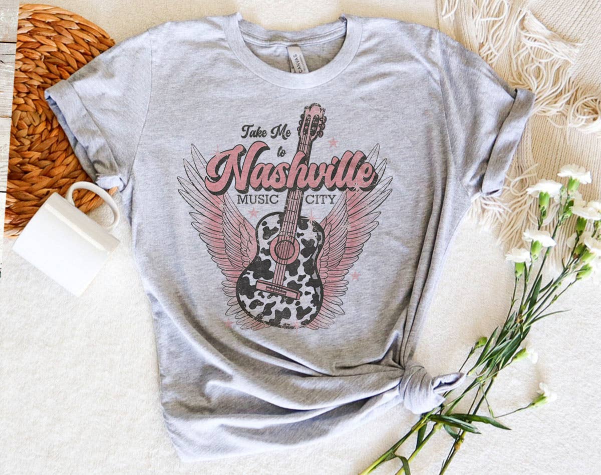 Nashville 3 Country Music City - Western America Shirt