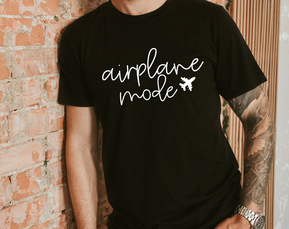Airplane Mode - Vacation Travel T-Shirt
