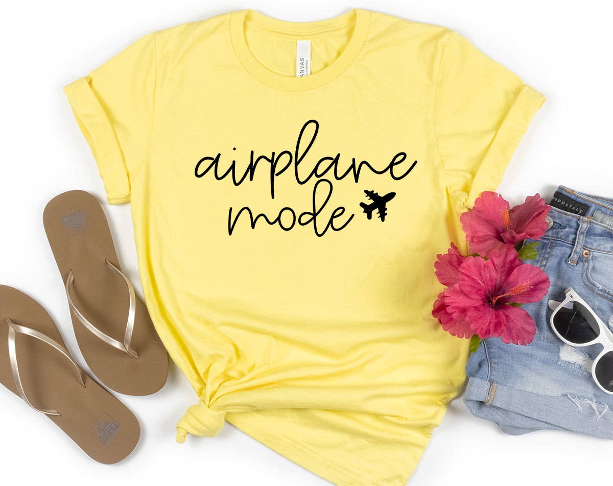 Airplane Mode - Vacation Travel T-Shirt